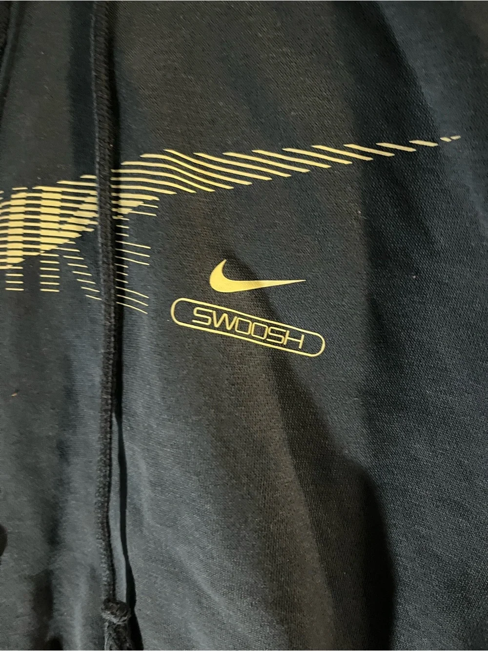 Nike Teal Cropped Pullover Hoodie with Swoosh medium